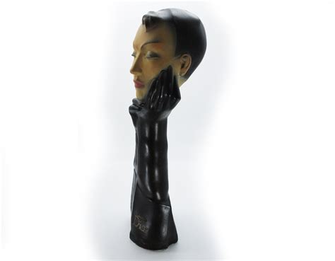 Christian Dior Advertising Plaster Bust 